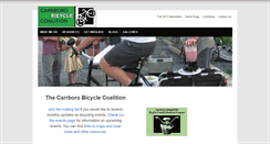 Desktop Screenshot of bikecarrboro.com